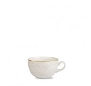 Чашка Cappuccino 340мл Stonecast, цвет Barley White Speckle