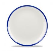 Тарелка мелкая 21,7см Retro Blue