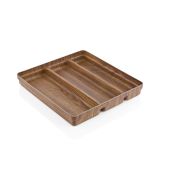 SERVICE CUTLERY TRAY - 3 COMPARTMENT