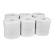 Туалетная бумага двухслойная «Комфорт» (в 1 упаковке 12 рулонов по 120 м)