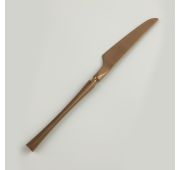 Нож столовый ,PVD покрытие,медный матовый цвет,серия «1920-Copper»  P.L.