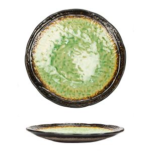 Тарелка d=26 см,каменная керамика,цвет«Green»,серия «Tokyo-Stockholm»  P.L.