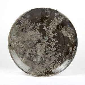Тарелка круглая d=17 см., плоская, фарфор цвет корич.комб., Neptune R1517