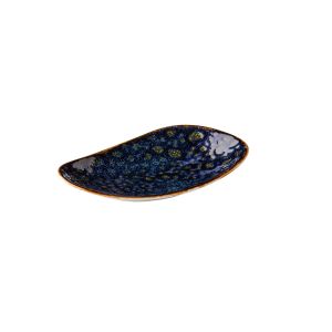 Блюдо прямоугольное, цвет синий, 20,5х12 см, Jersey