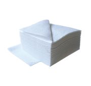 Салфетка белая эконом, 1 слой, 24 см, 100 листов (42 пачки/кор)
