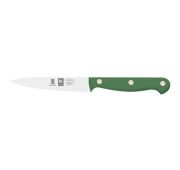 Нож для овощей 100/200 мм. с волн. кромкой, зеленый TECHNIC Icel /1/