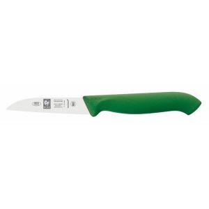 Нож для овощей 80/190 мм. зеленый HoReCa Icel /1/12/