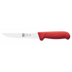 Нож обвалочный 150/285 мм. красный Poly Icel /1/