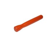 Мадлер АБС-пластик 21 см. оранжевый, поверхность ровная MGprof /1/