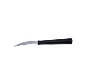 Нож для чистки овощей 60/160 мм. изогнутый. черный TALHO Icel /1/