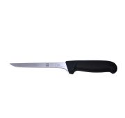 Нож обвалочный 150/280 мм. узкое жесткое лезвие, черный SAFE Icel /1/6/ ТП