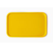 Поднос 52,5*32,5 см. желтый поверхность шагрень (108) MGprof /1/10/ ТП