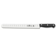Нож для рыбы 300/420 мм.с бороздками, черный TECHNIC Icel /1/6/