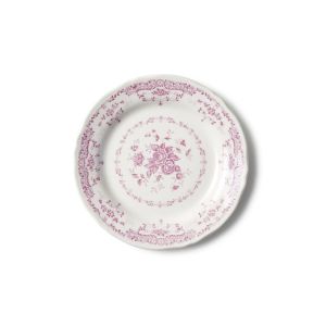 Тарелка мелкаяØ 20,7 см, цвет декора розовый