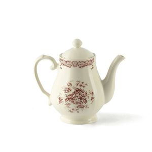 Чайник с крышкой   965 мл H 19,5 см, цвет декора терракотовый