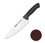 Нож поварской 19 см,коричневая ручка Pirge