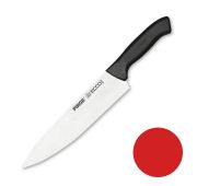 Нож поварской 23 см,красная ручка Pirge