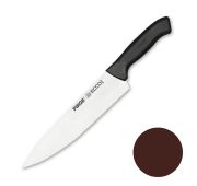 Нож поварской 25 см,коричневая ручка Pirge