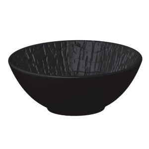 Блюдо для салата d=14,8 см, h*5.5 см, 500 мл, серия «Black Raw Wood»  P.L. - ProffCuisine