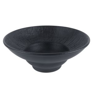 Тарелка для пасты,супа,салата d=25см, h=7,6 см, серия «Black Raw Wood»  P.L. - ProffCuisine