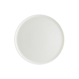 Блюдо для пиццы d=320 мм. Белый, форма Луп узкая полоска Bonna /1/6/348 ВЕСНА