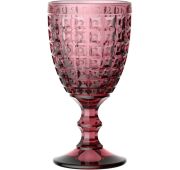 Бокал для вина/воды 340мл, Куб, фиолетовый, Glassware [6]