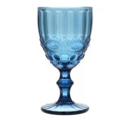 Бокал для вина/воды 340мл, Узор, синий, Glassware [6]