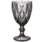 Бокал для вина/воды 340мл, серый, Glassware [6]