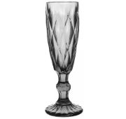 Бокал-флюте для шампанского 140мл, серый, Glassware [6]