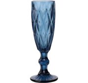 Бокал-флюте для шампанского 140мл, синий, Glassware [6]