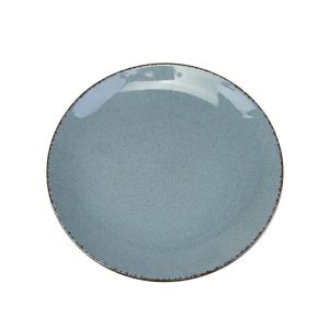 Тарелка плоская 30см, синий, Pearl, Kutahya