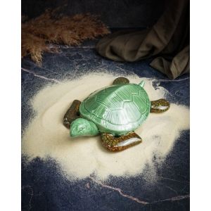 Фигурка Черепаха 8,6X14,6XH4,8CM, цвет зеленый