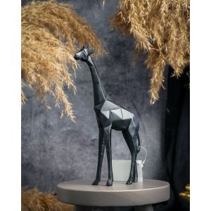 Фигурка Жираф 10X3XH18,5CM, цвет черный, керамика