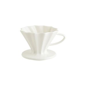 Чашка-воронка 250 мл. d=110 мм. h=90 мм. для заваривания кофе Белый, форма Ро Bonna /1/6/