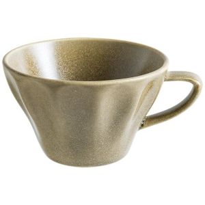 Чашка 235 мл. чайная d=111 мм. h=70 мм. Мокрый песок (блюдце 71232), форма Ро Bonna /1/6/1056/
