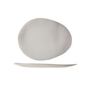 Тарелка овальная 37x29 см h 2 см, цвет белый, PALISSANDRO