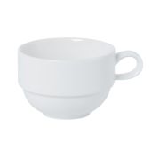 Чайная чашка 200 мл,штабелируемая,фарфор «NOBLE» серия «Simply Plus»