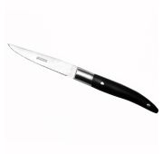 Нож для стейка 115/240 мм. 18/10  2,3 мм. ручка пластик BRA&Monix /1/ АКЦИЯ