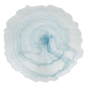 Тарелка-блюдо, матовое d=33 h=2 см,материал cтекло,серия «Blue Sunset» P.L.