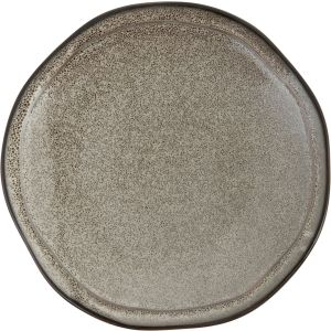 Тарелка с узким волнистым римом d 15 см , Ston grey, World of Colours