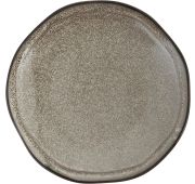 Тарелка с узким волнистым римом d 15 см , Ston grey, World of Colours