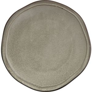 Тарелка с узким волнистым римом d 25,5 см , Ston grey, World of Colours