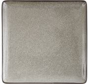 Тарелка без рима квадратная 23x23 см , Ston grey, World of Colours