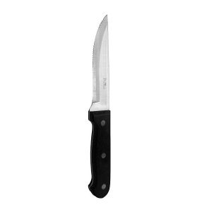 Нож для стейка 123/245 мм. 18/0  2 мм. ручка дерево Pinti /1/