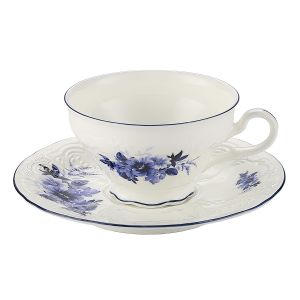 Чайная пара 220 мл,коллекция «Blue Flower»  P.L. Proff Cuisine